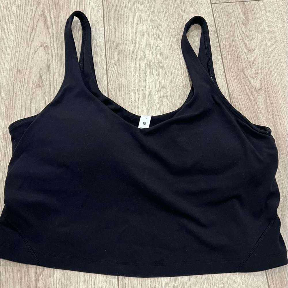 Black size 12 align tank